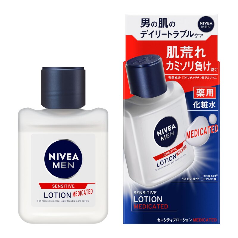 【医薬部外品】ニベアメン センシティブローション [ メンズ化粧水 ] [ 敏感肌 ] [ カミソリ負けを防ぐ ] [ 肌トラブルを防ぐ ] [ ヒゲそり後の薬用スキンケア ] @zb